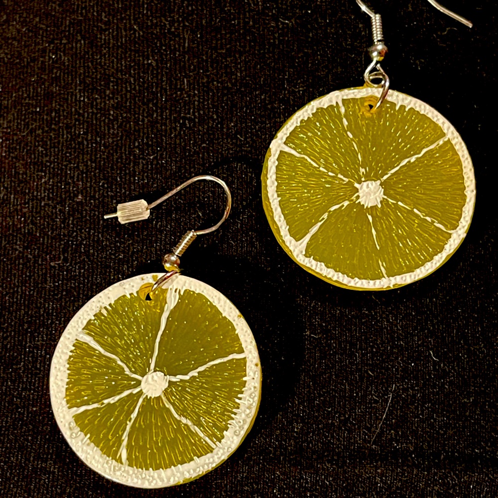 Lemon Slice Earrings